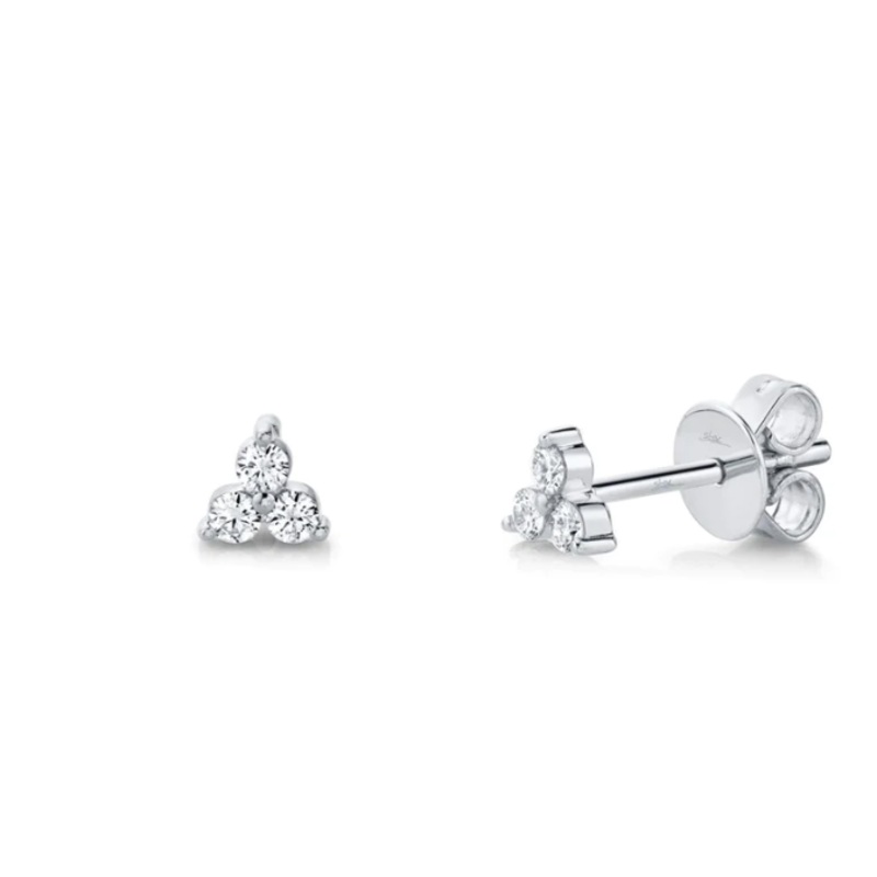 0.15CT DIAMOND STUD EARRING