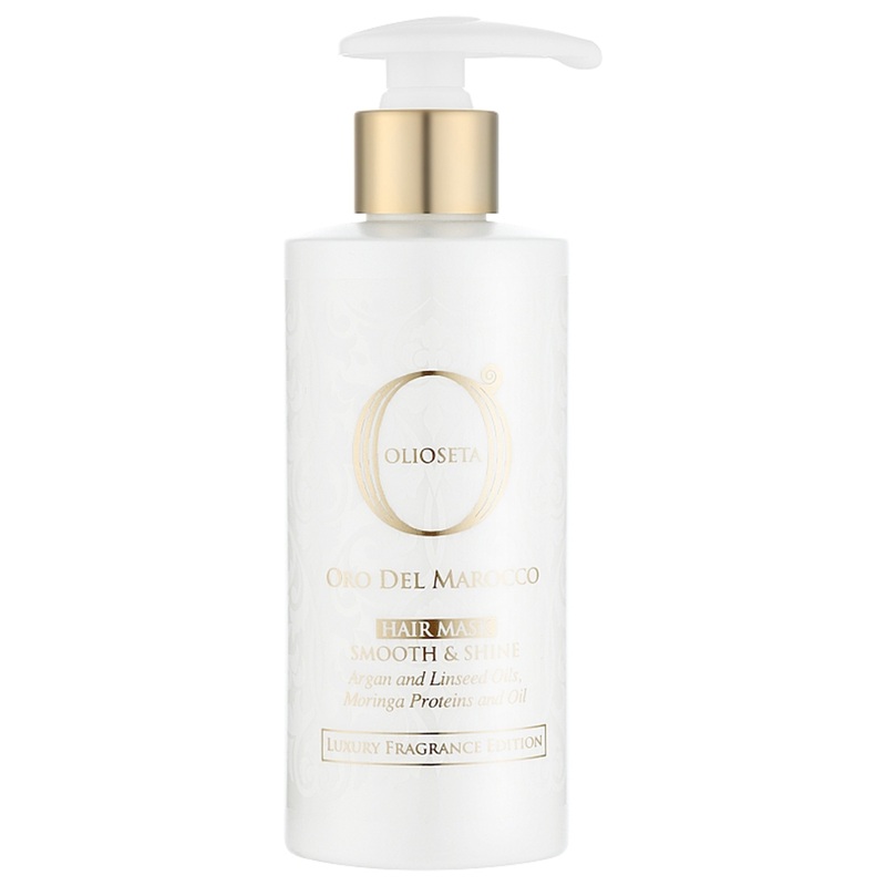 Barex Italiana Olioseta Oro Del Marocco Smooth & Shine Hair Mask 8.45 oz / 250 ml