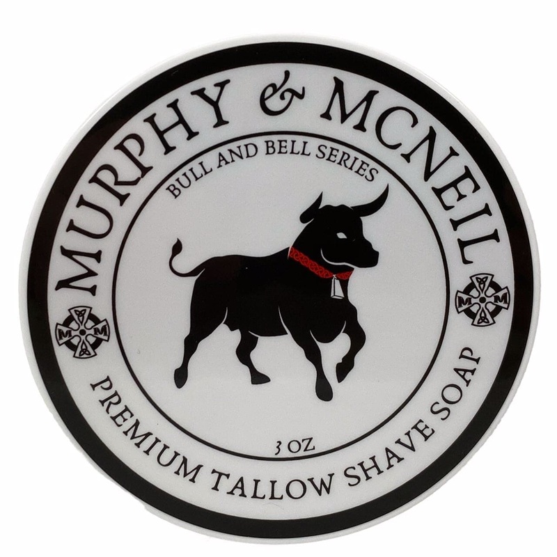 Bull and Bell Series: Rosemary Mint Menthol Shaving Soap – by Murphy and McNeil