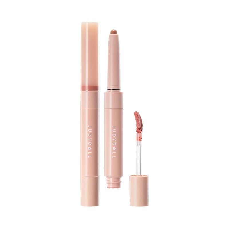 Judydoll Double-ended Lip Gloss Pen 2.5g  C01 Peach Cobbler