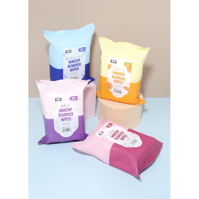 AOA Skin Makeup Remover Wipes Vitamin C