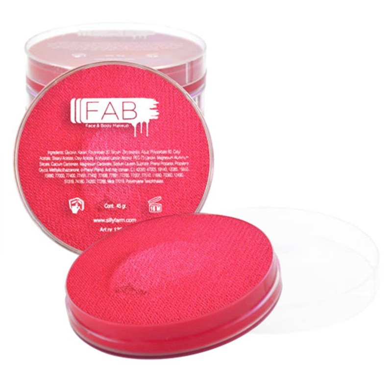 FAB Pink Face Paint – Rose Shimmer / Cyclamen 240 Rose Shimmer 240 45 gm