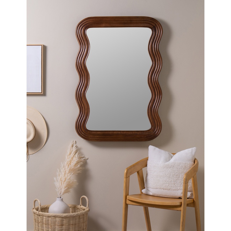 Renata Mirror Walnut