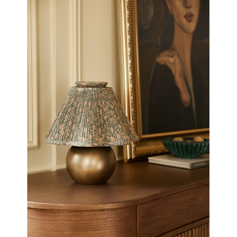 Jordan Table Lamp Poiret and Antique Bronze