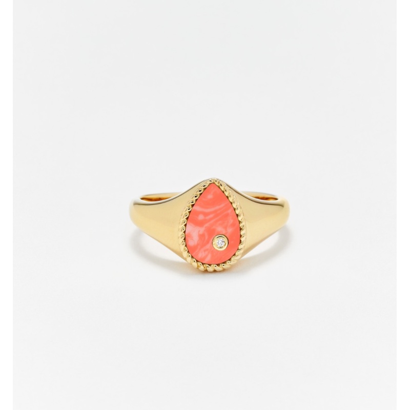 BABY CHEVALIERE POIRE CORAIL OR JAUNE 6
