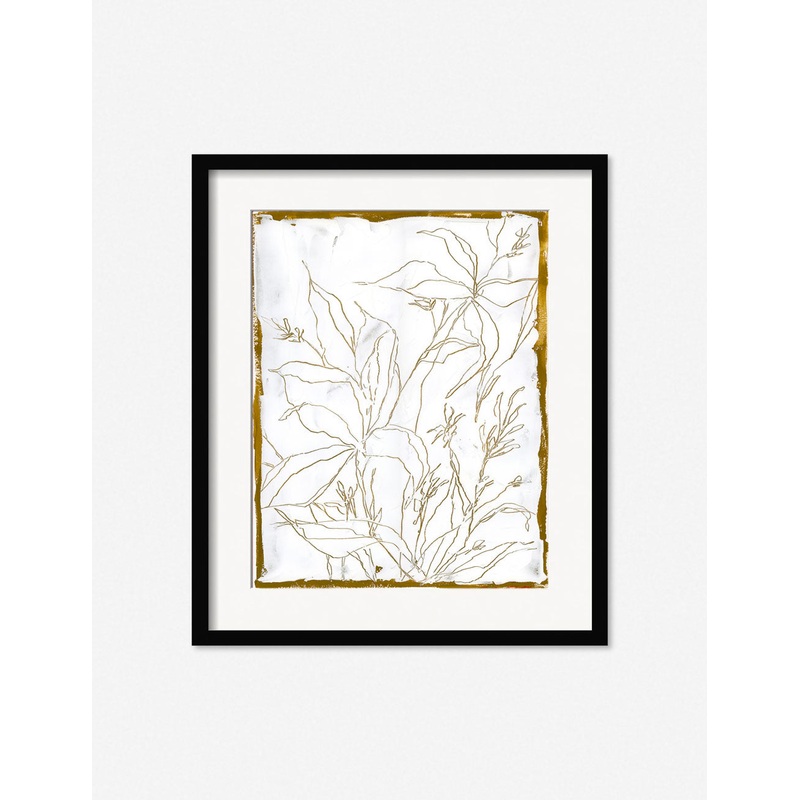 Lilies Wall Art by Laurel-Dawn Latshaw Unframed Unframed 32″ x 24″