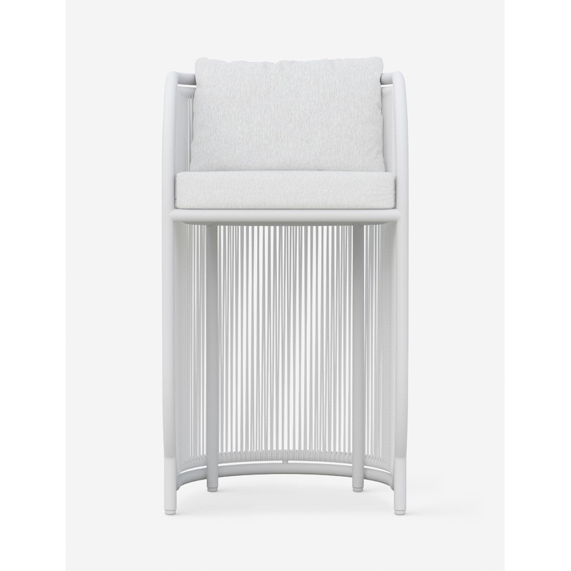 Yemaya Indoor / Outdoor Bar Stool White