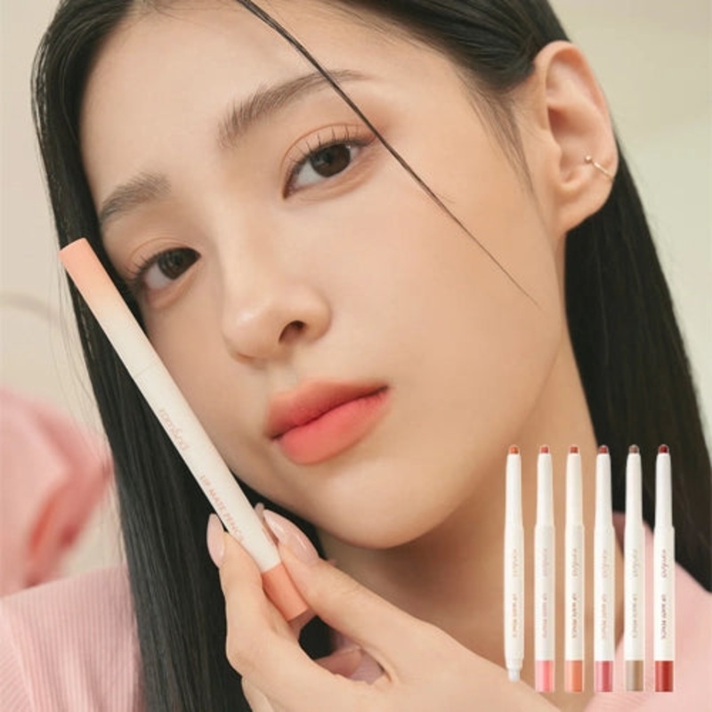 [rom&nd] Lip Mate Pencil (6 colors) 01 Tendery Peach