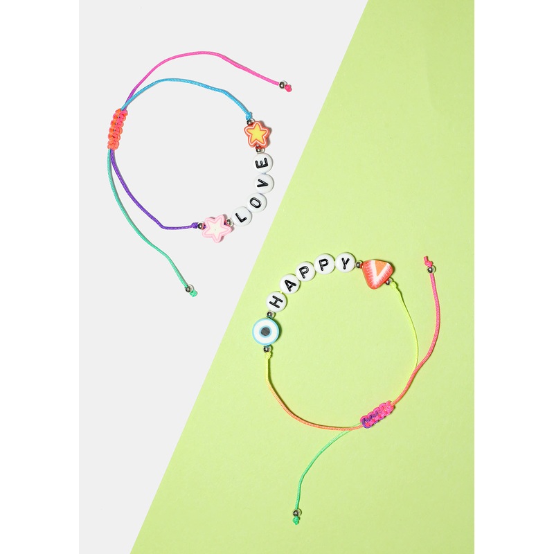 90’s Drawstring Bracelet Lucky/random