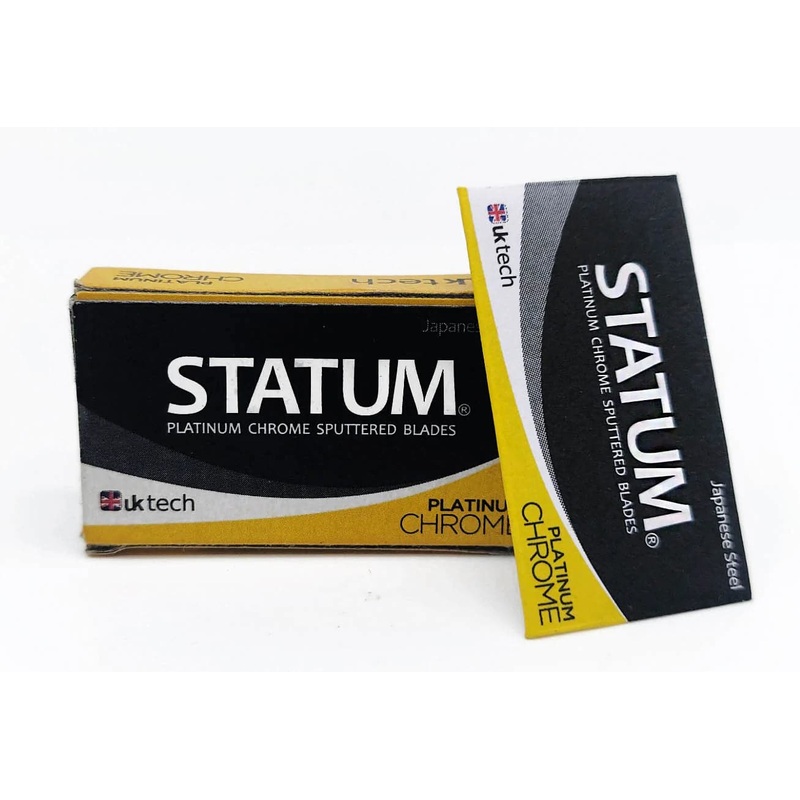 PLATINUM Double Edge Razor Blades (10 Pk) – by Statum