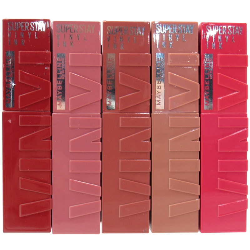 Superstay Vinyl Ink Liquid Lipstick Maybelline – Liquidation 12 Units (MSSVIN)