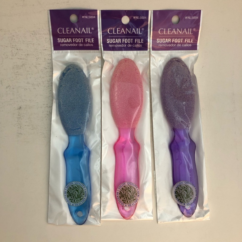 CLEANAIL – SUGAR FOOT FILE (12 PCS)
