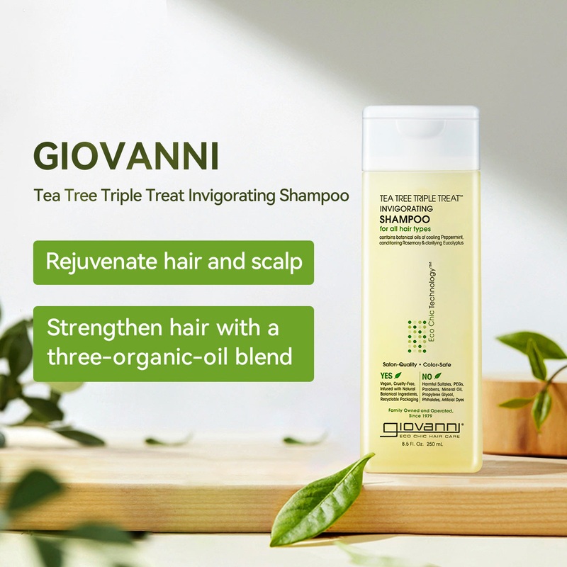 Giovanni Tea Tree Triple Treat Shampoo 250ml