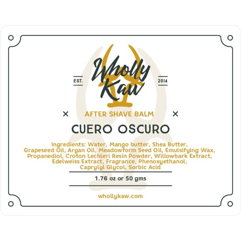 Cuero Oscuro After Shave Balm