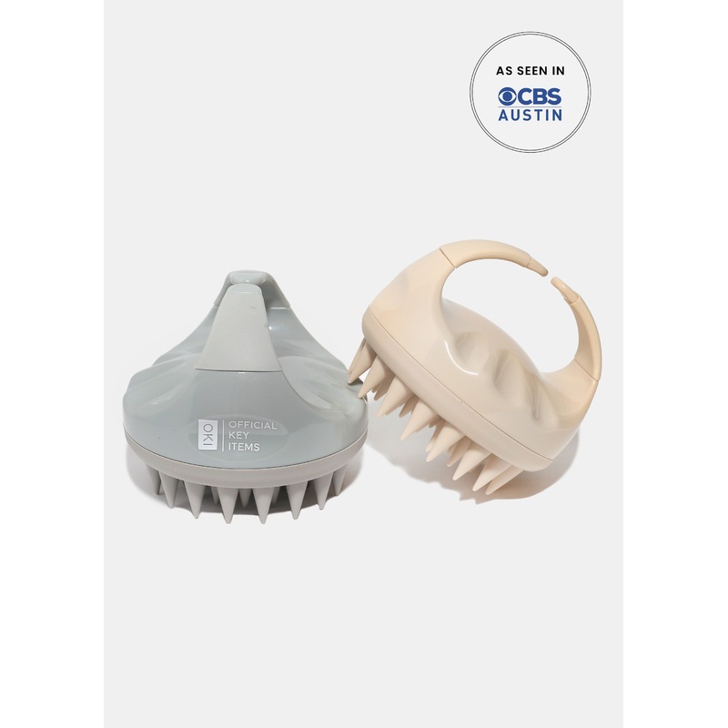 A+ Shampoo Scalp Massager Brush- Hair Oiling Pink