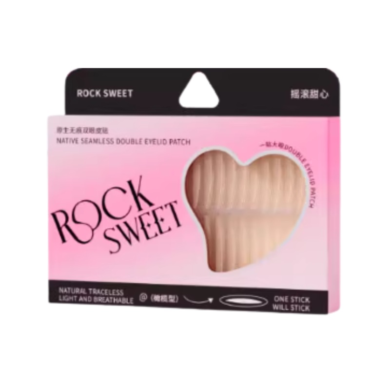 ROCK SWEET Natural Seamless Double Eyelid Tape 240pcs  01 Length-width Type