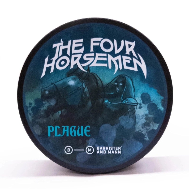 The Four Horsemen: Plague Shaving Soap (Omnibus) – by Barrister and Mann
