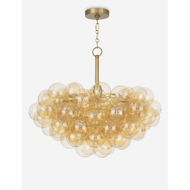 Bubbles Chandelier by Regina Andrew Natural Brass 27.5″Dia