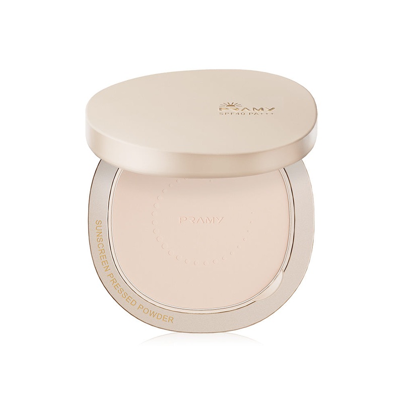 PRAMY Sunscreen Pressed Powder SPF40 PA+++ 7g  #01 Ivory
