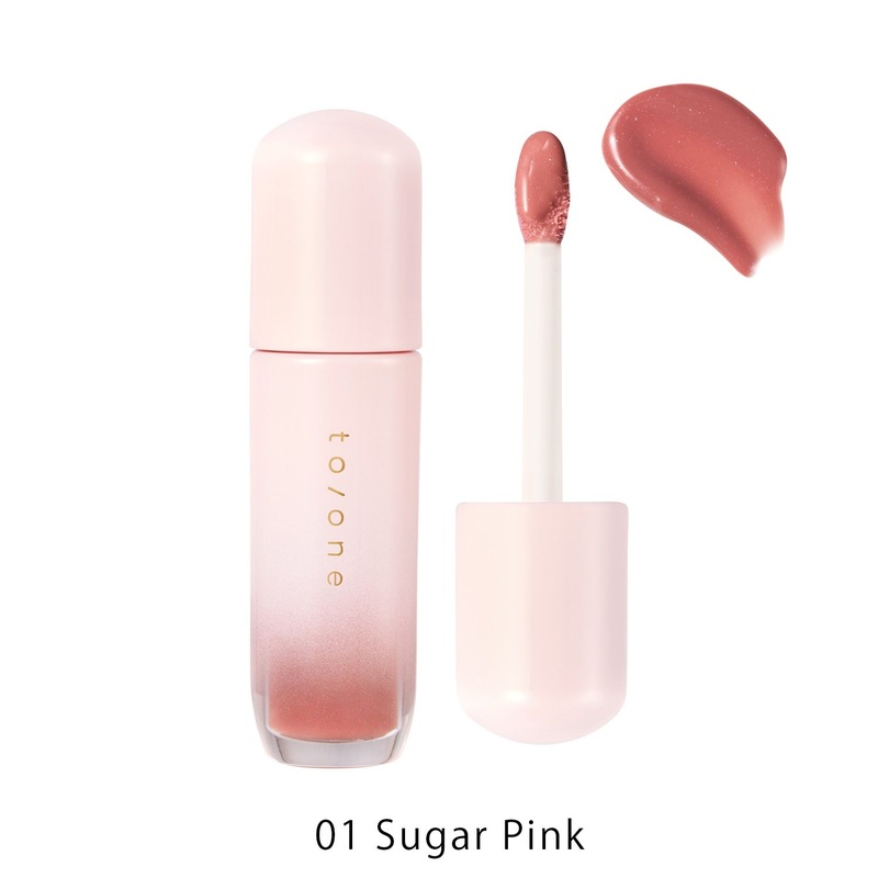 To/one Petal Blooming Gloss 01 Sugar Pink