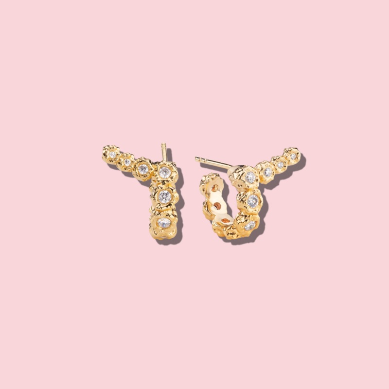 Angel Hoop Gold