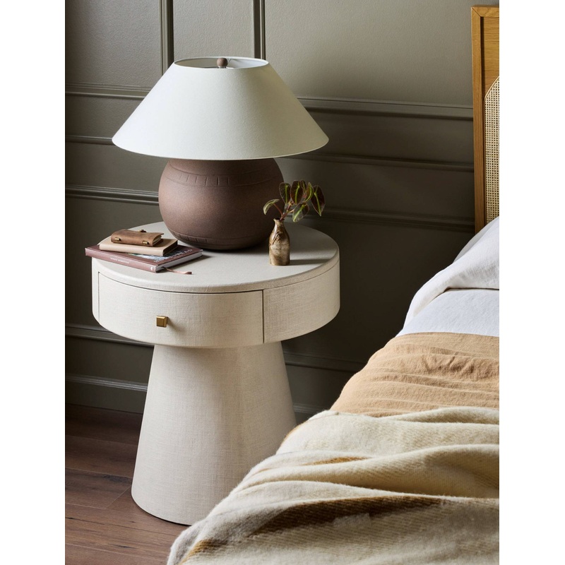 Mazi Nightstand Ivory
