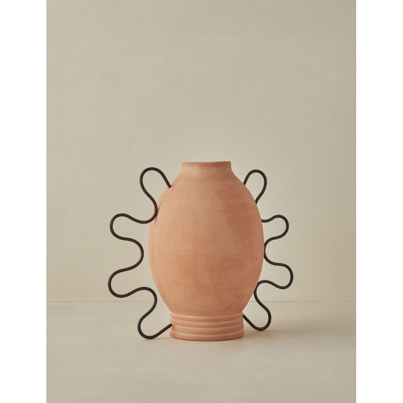 Amanda Decorative Vase by Meso Terracotta