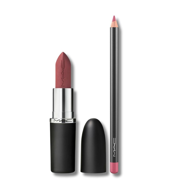 MAC Macximal Silky Matte Lip Duo (Various Shades) Honeylove