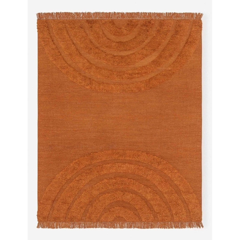 Arches Hand-Knotted Wool Rug by Sarah Sherman Samuel Natural 10′ x 14′