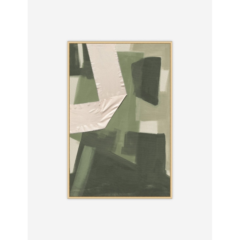 Green Gravity 2 Wall Art Green 24″ x 36″