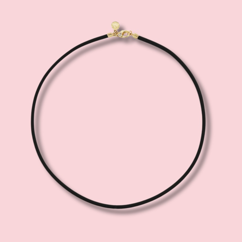 Rubber Cord Necklace