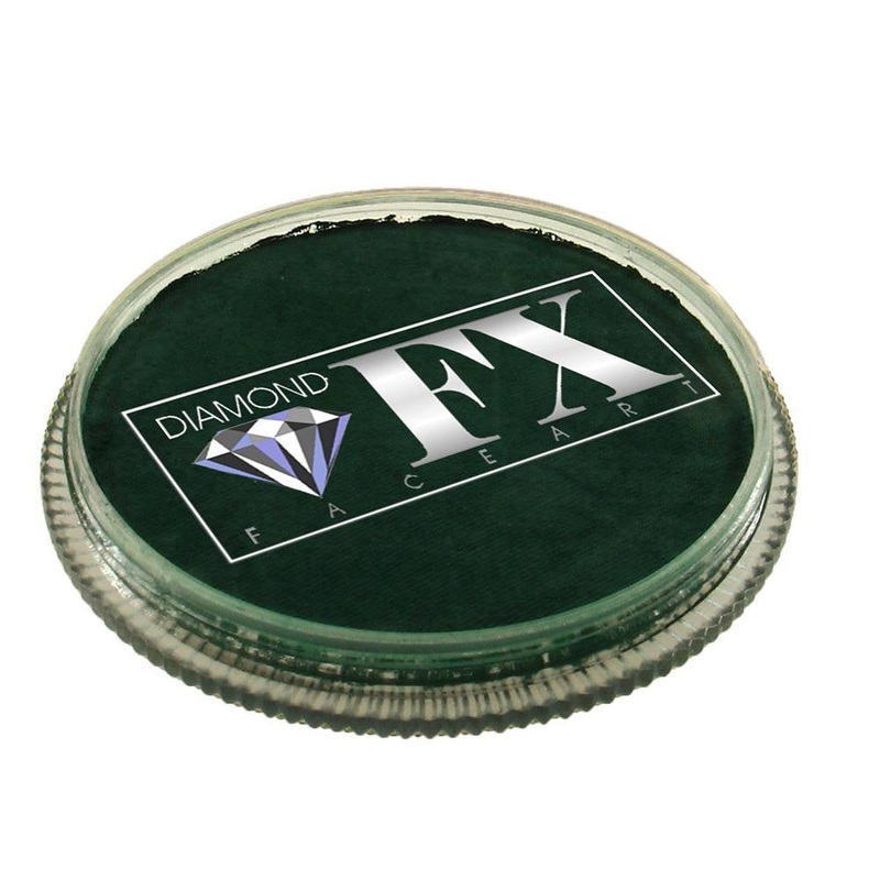 Diamond FX Face Paints – Dark Green 62 30 gm