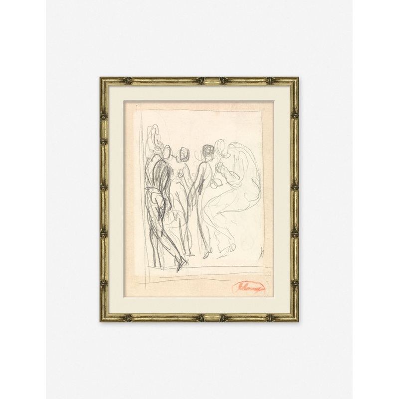 Figure Sketch Print
