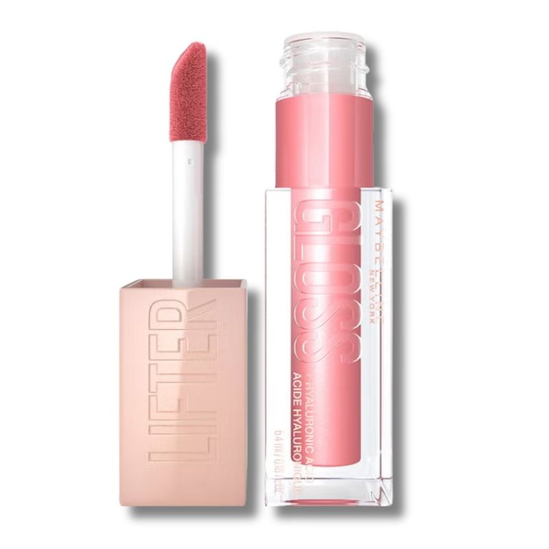 Maybelline Lifter Gloss Hydrating Lip Gloss with Hyaluronic Acid 5g (Various Shades) 002 Ice