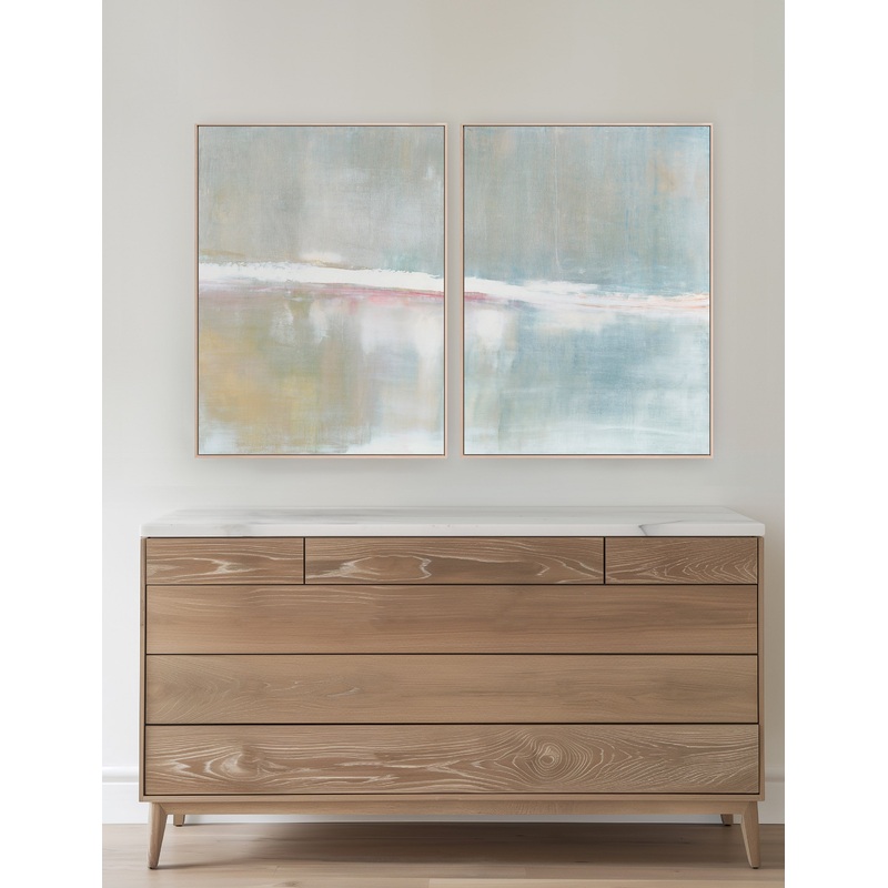 Refuge Diptych Wall Art (Set of 2) by Carol Benson-Cobb Natural 31″ x 41″