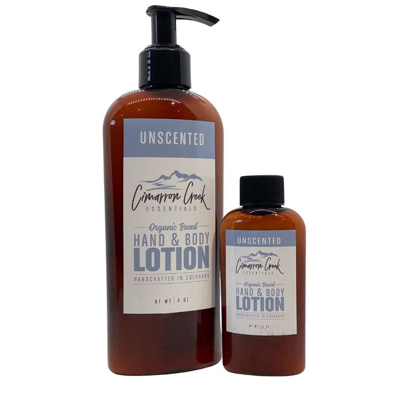 Unscented Hand & Body Lotion 8oz – Plastic Bottle
