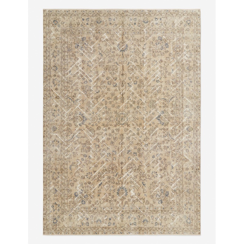 Vintage Turkish Hand-Knotted Wool Rug No. 277, 8’2″ x 11’9″