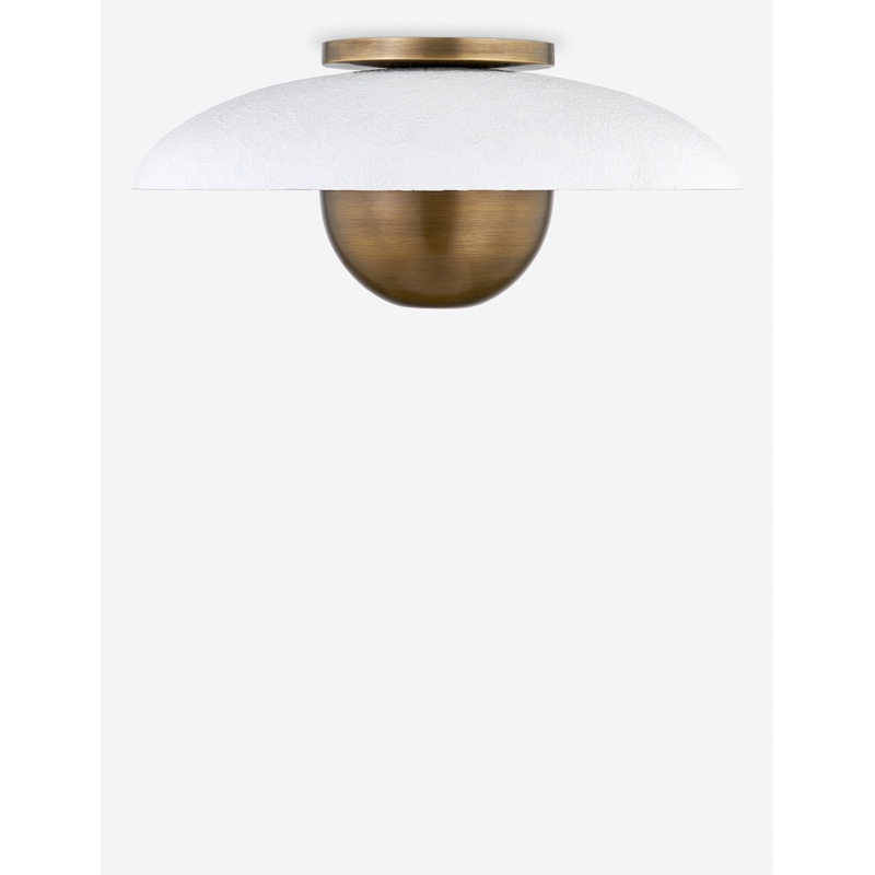Sven Flush Mount Brass 14″Dia