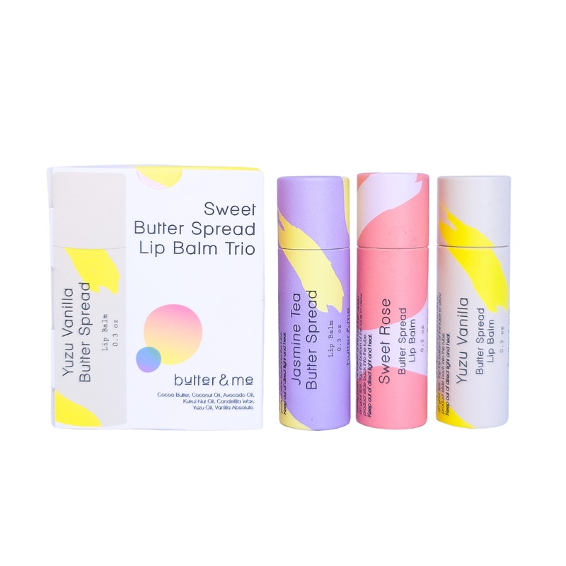 Butter Spread Lip Balm Trio Sweet