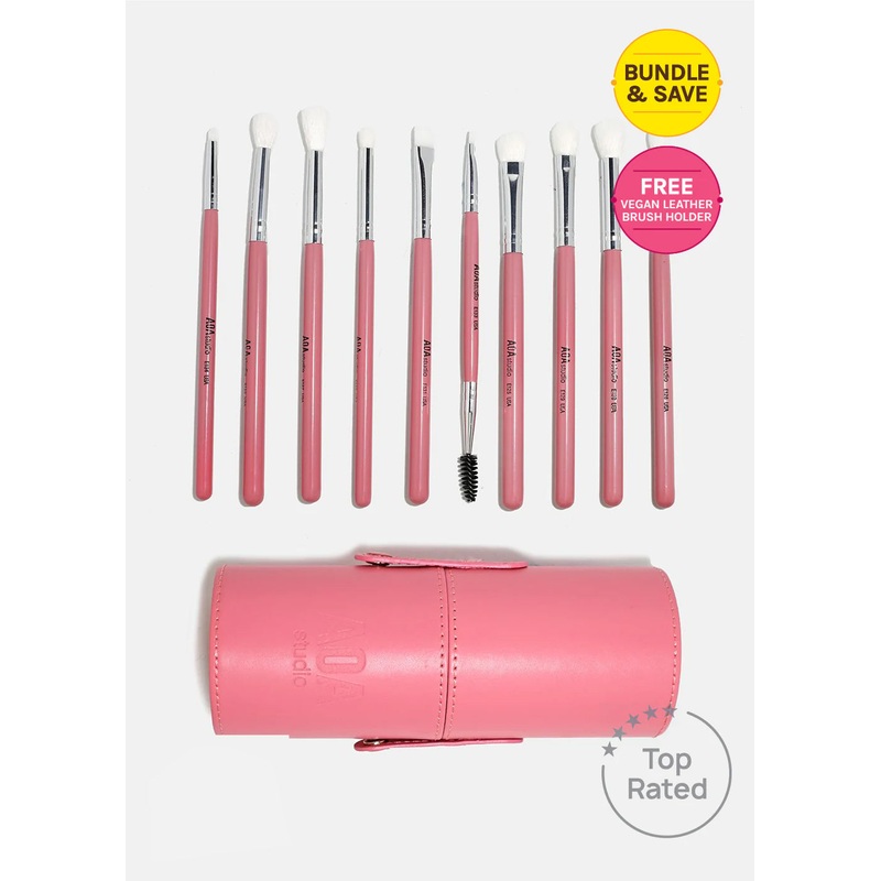 Paw Paw: All About Eyes Brush Set – Pink