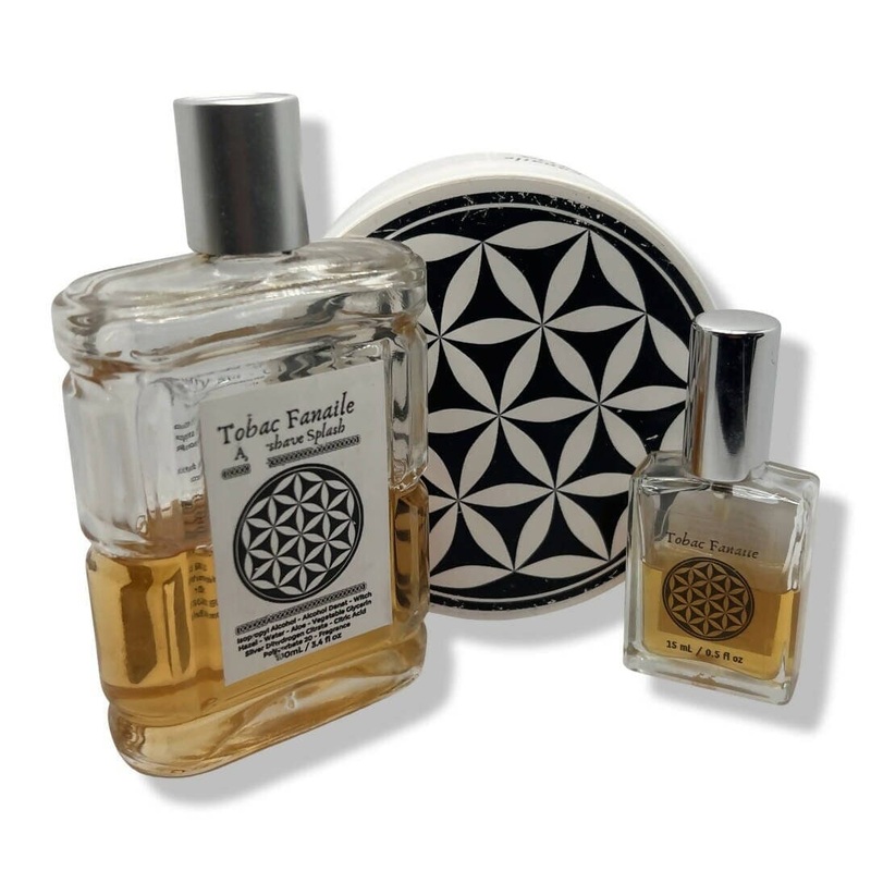 Tobac Fanaile Shaving Soap (AON), Splash, and EDP – by Murphy and McNeil (Pre-Owned)