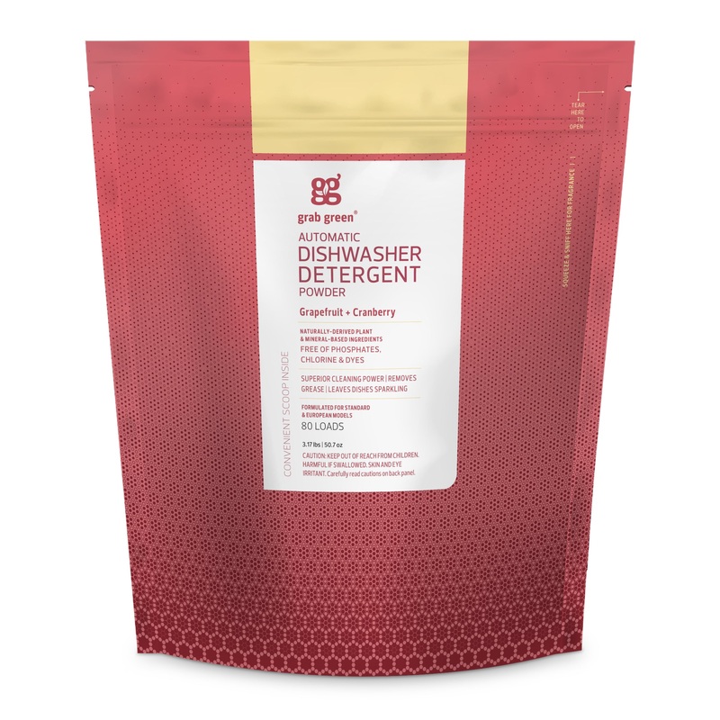 Automatic Dishwashing Detergent Powder – Grapefruit with Cranberry (Coming Soon!)