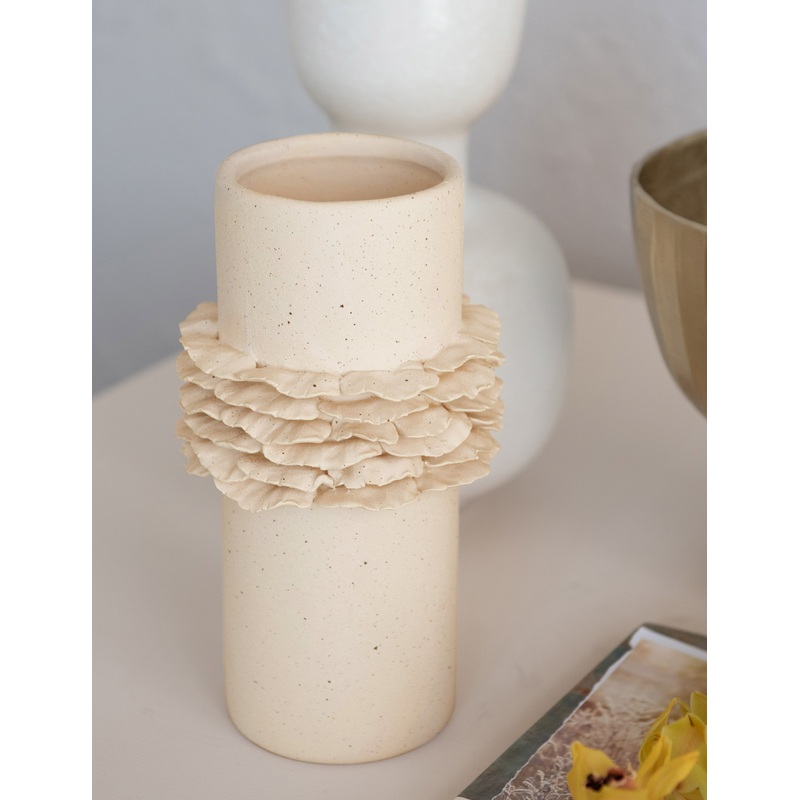 Kasim Vase Cream