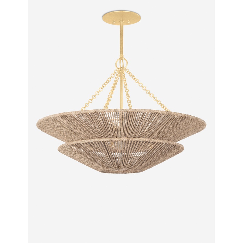 Anaya Chandelier Natural 30″ Dia