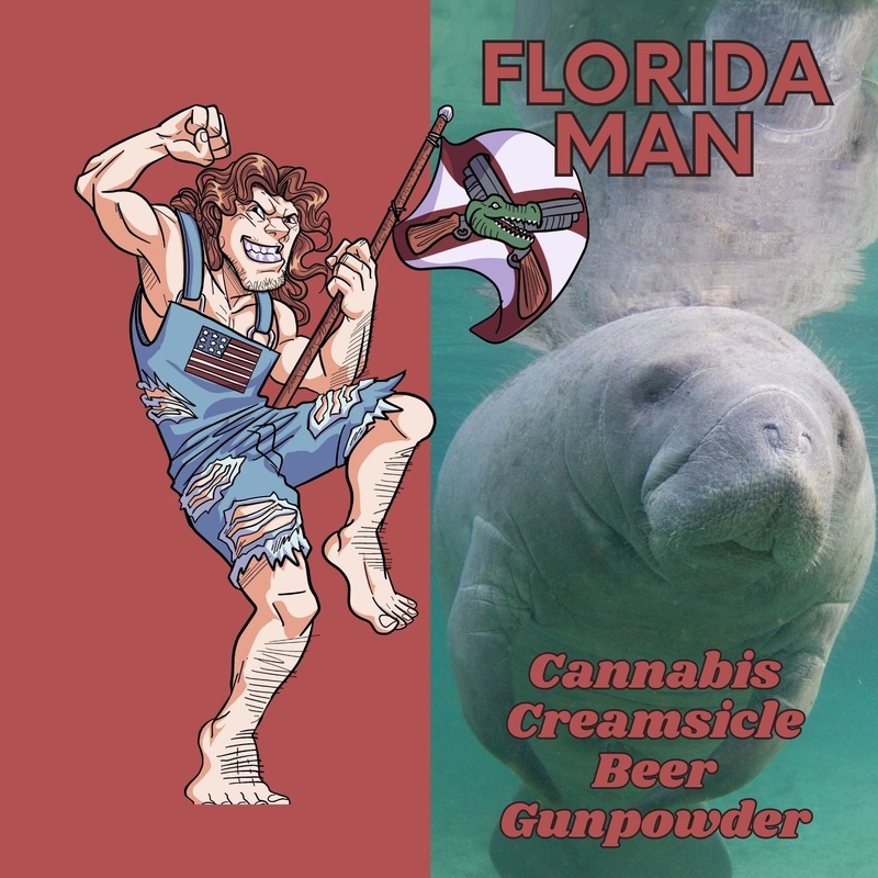 Florida Man – Funky Citrus, Hops, and Smoke – Line of Products (Choose) Beard Products Original Oil