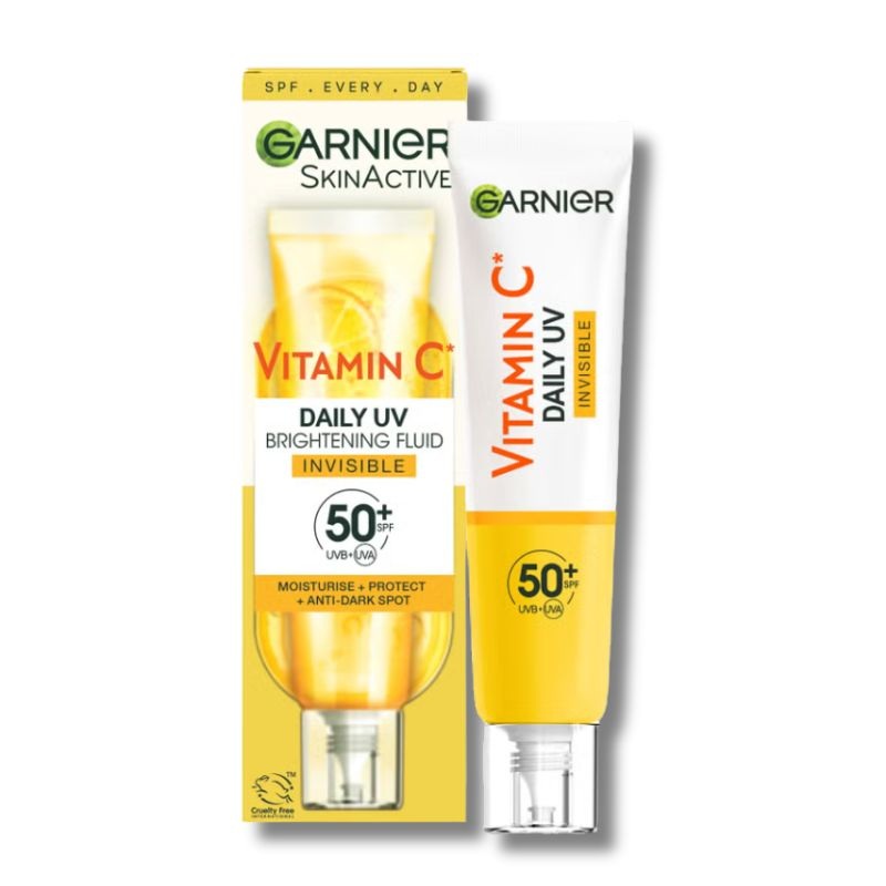 Garnier Vitamin C Daily UV Brightening Fluid Invisible SPF 50+ 40ml