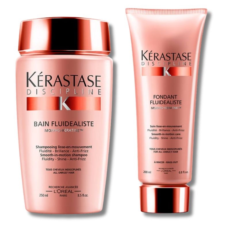 Krastase Discipline Bain Fluidealiste (250ml) and Fondant Fluidealiste (200ml)