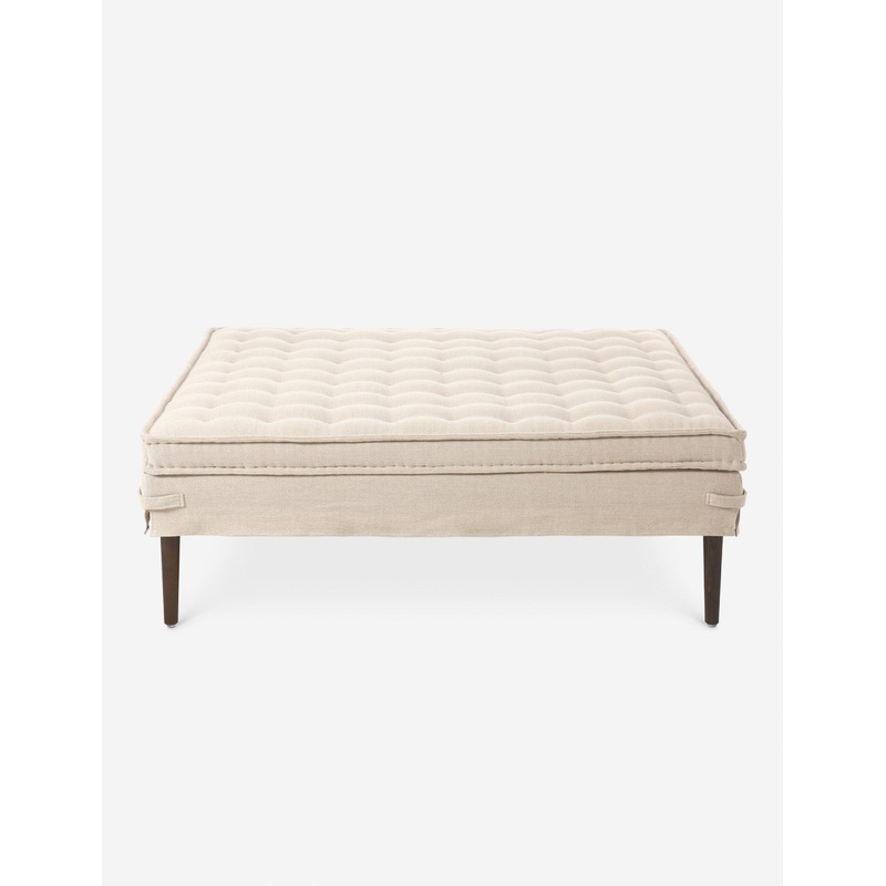 Cole Coffee Table Ottoman by Amber Lewis x Four Hands Dune