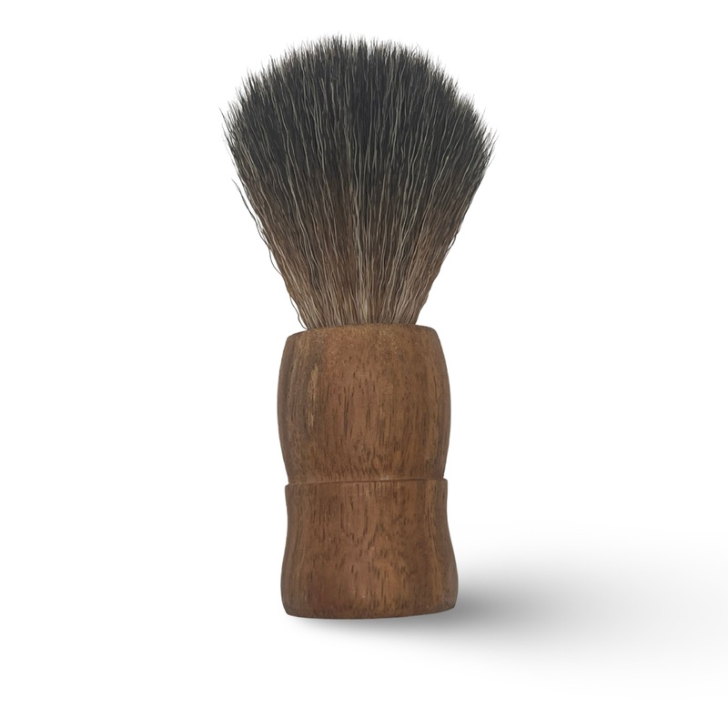 Misc Series 24mm Synthetic Shaving Brush (Natural Wood) (Used)