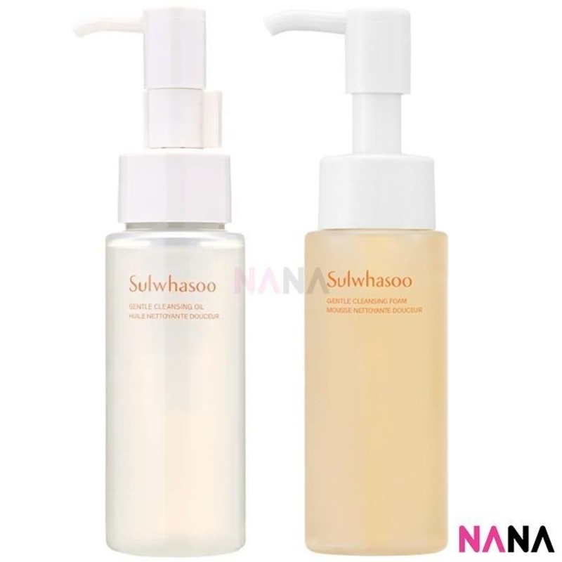 SULWHASOO Gentle Cleansing Foam Cleanser 50ml + Gentle Cleansing Oil 50ml